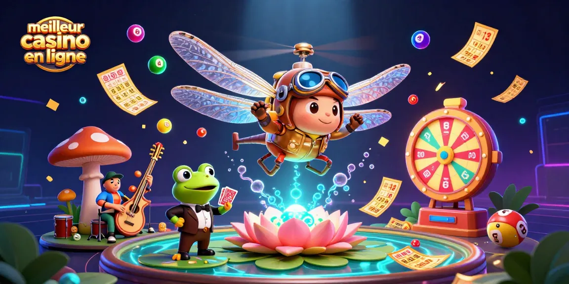 Dévoilez vos chances au meilleur casino en ligne avec une scène vibrante et animée.